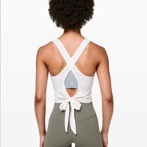Lululemon white tank